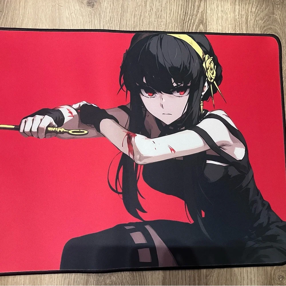 Spy Family Yor Forger Desk Mat 15.5” x 31”